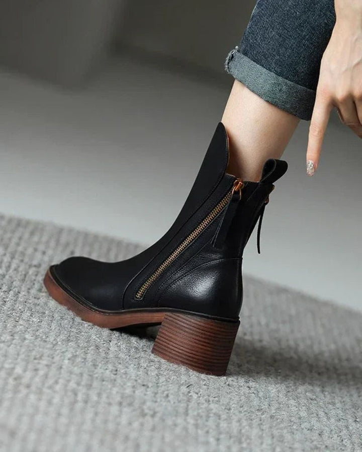 Corvianoir I Elegante Stiefeletten