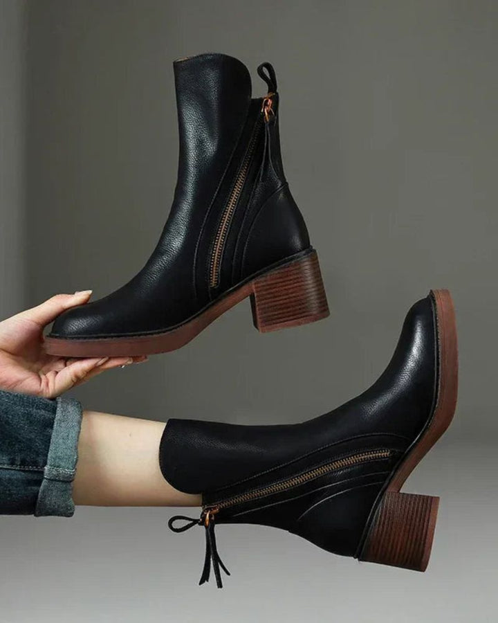 Corvianoir I Elegante Stiefeletten