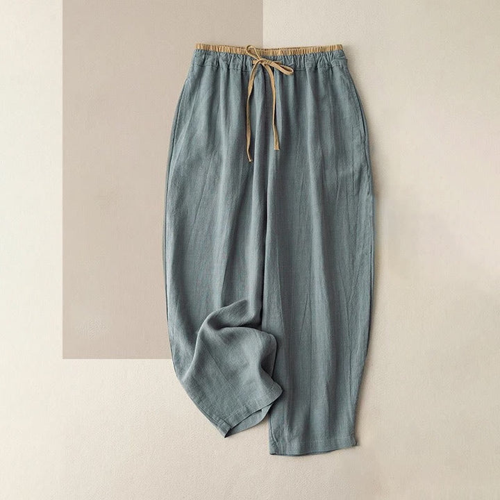Harem-Hose für Damen mit Taschen und Gummizug für lässige Freizeitlooks