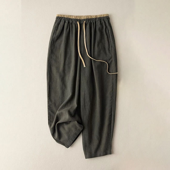 Harem-Hose für Damen mit Taschen und Gummizug für lässige Freizeitlooks