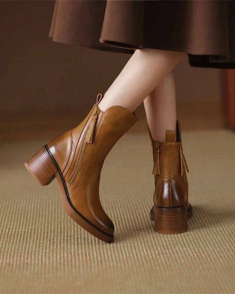 Corvianoir I Elegante Stiefeletten