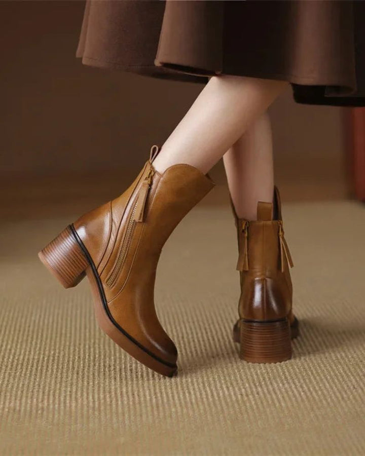 Corvianoir I Elegante Stiefeletten