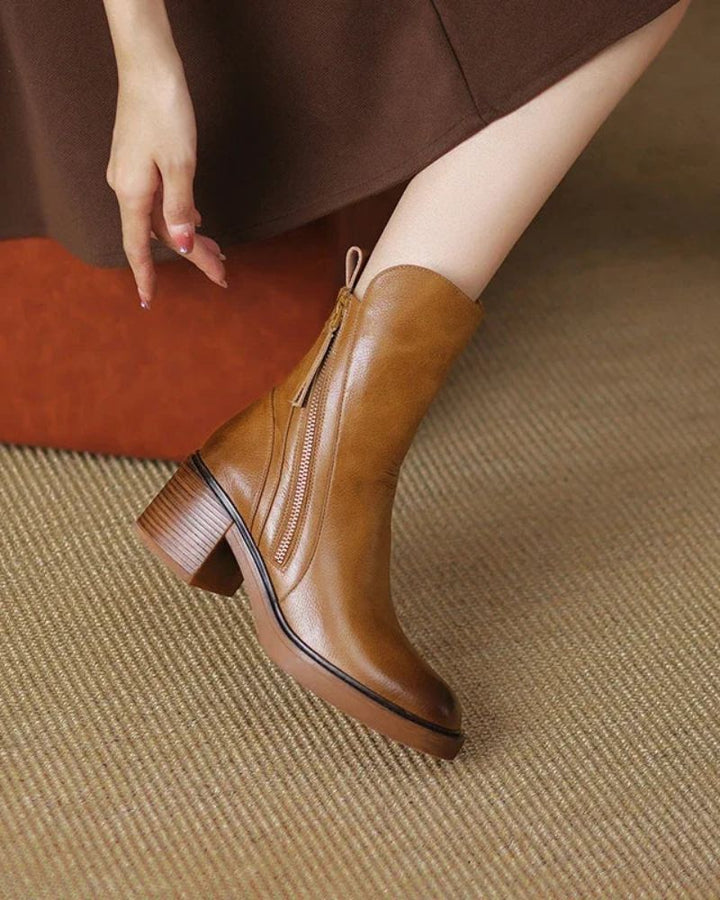 Corvianoir I Elegante Stiefeletten