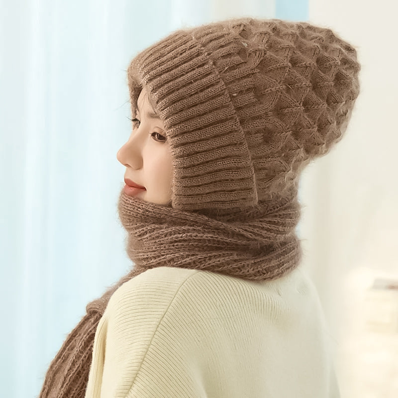 Amarielle - Winter Ensemble aus polar Anti-Kälte mit Gehörschutz