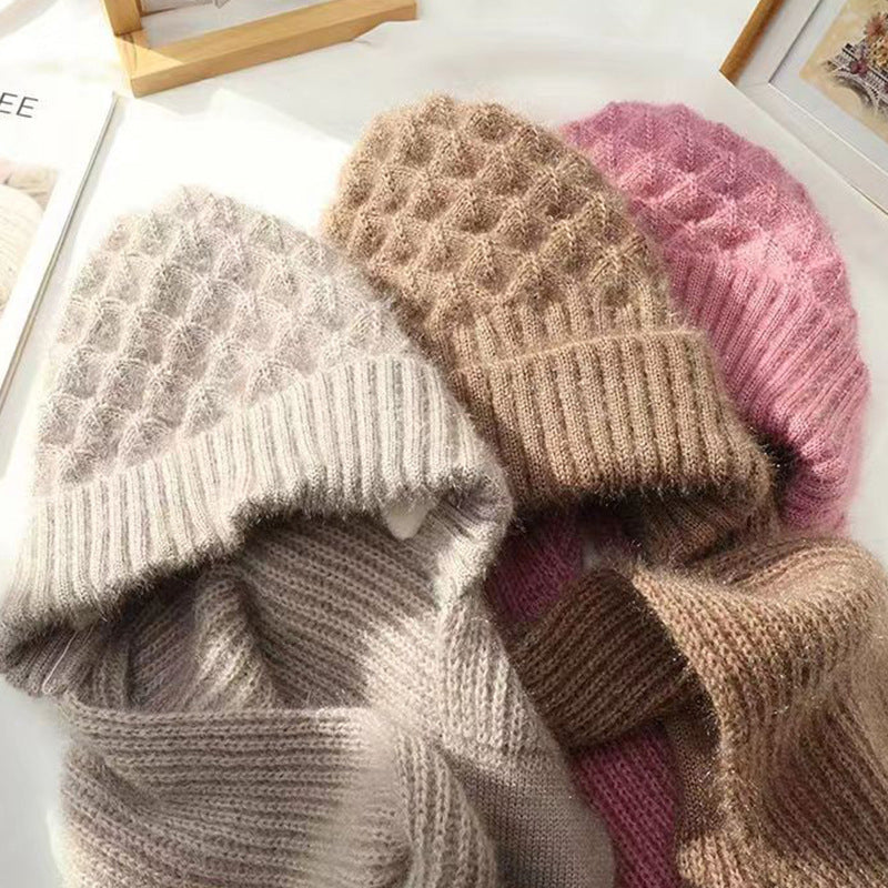 Amarielle - Winter Ensemble aus polar Anti-Kälte mit Gehörschutz