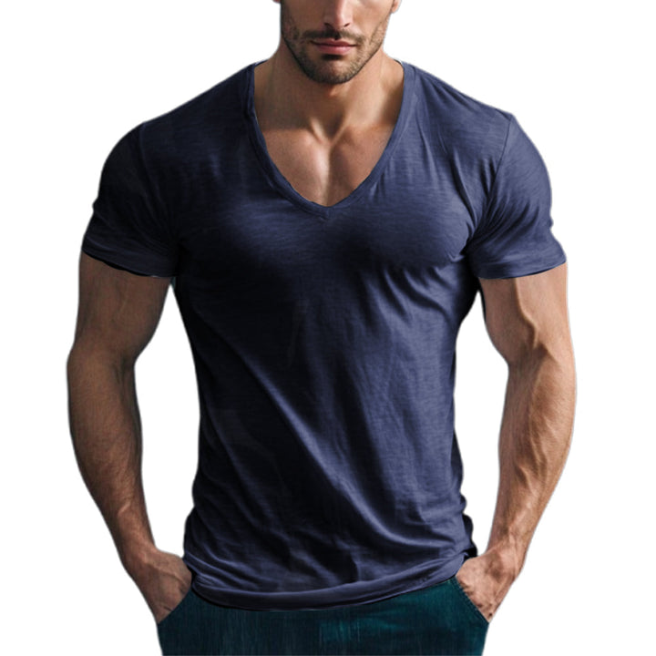 Calvin | Zeitloses T-Shirt mit V-Ausschnitt
