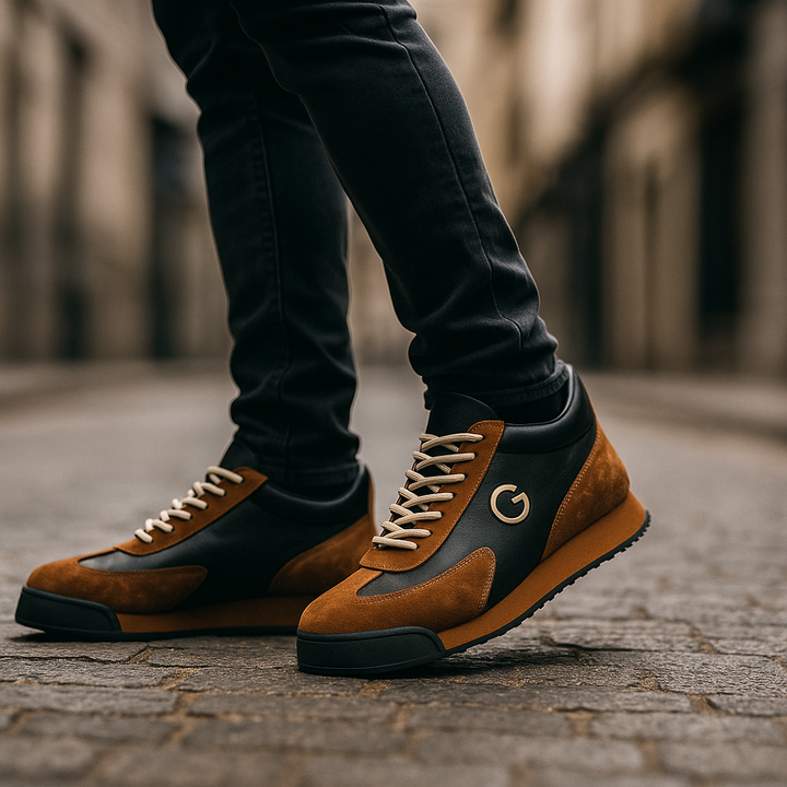 Lederschuhe mit Schnürsenkeln in Premium-Qualität – klassisches Design