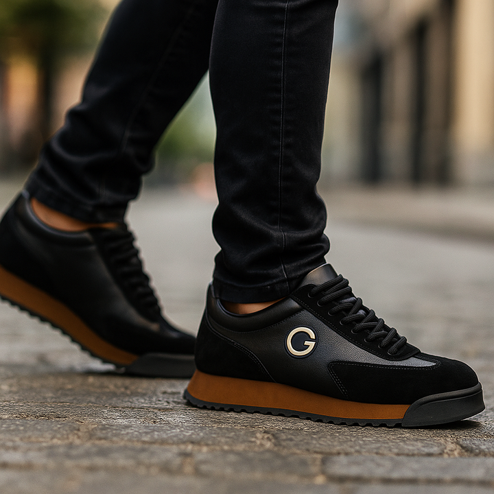Lederschuhe mit Schnürsenkeln in Premium-Qualität – klassisches Design