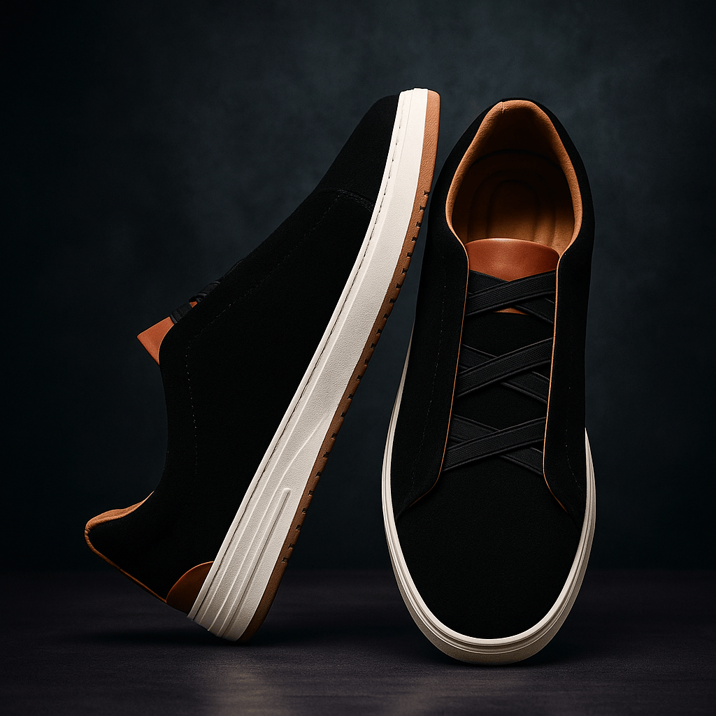 Sebastien | Eleganter Sneaker aus Wildleder