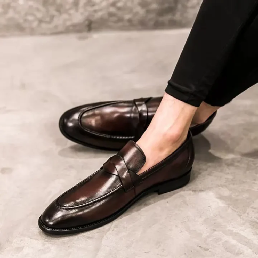 Elegante Leder-Loafer
