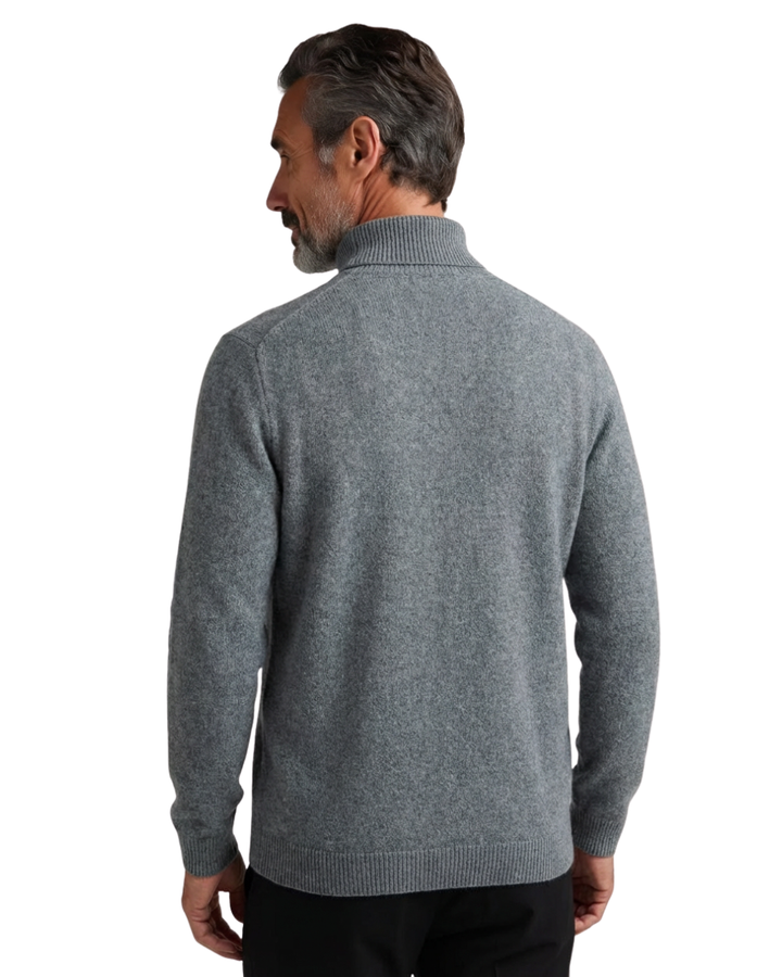 Eleganter Kaschmir-Rollkragenpullover