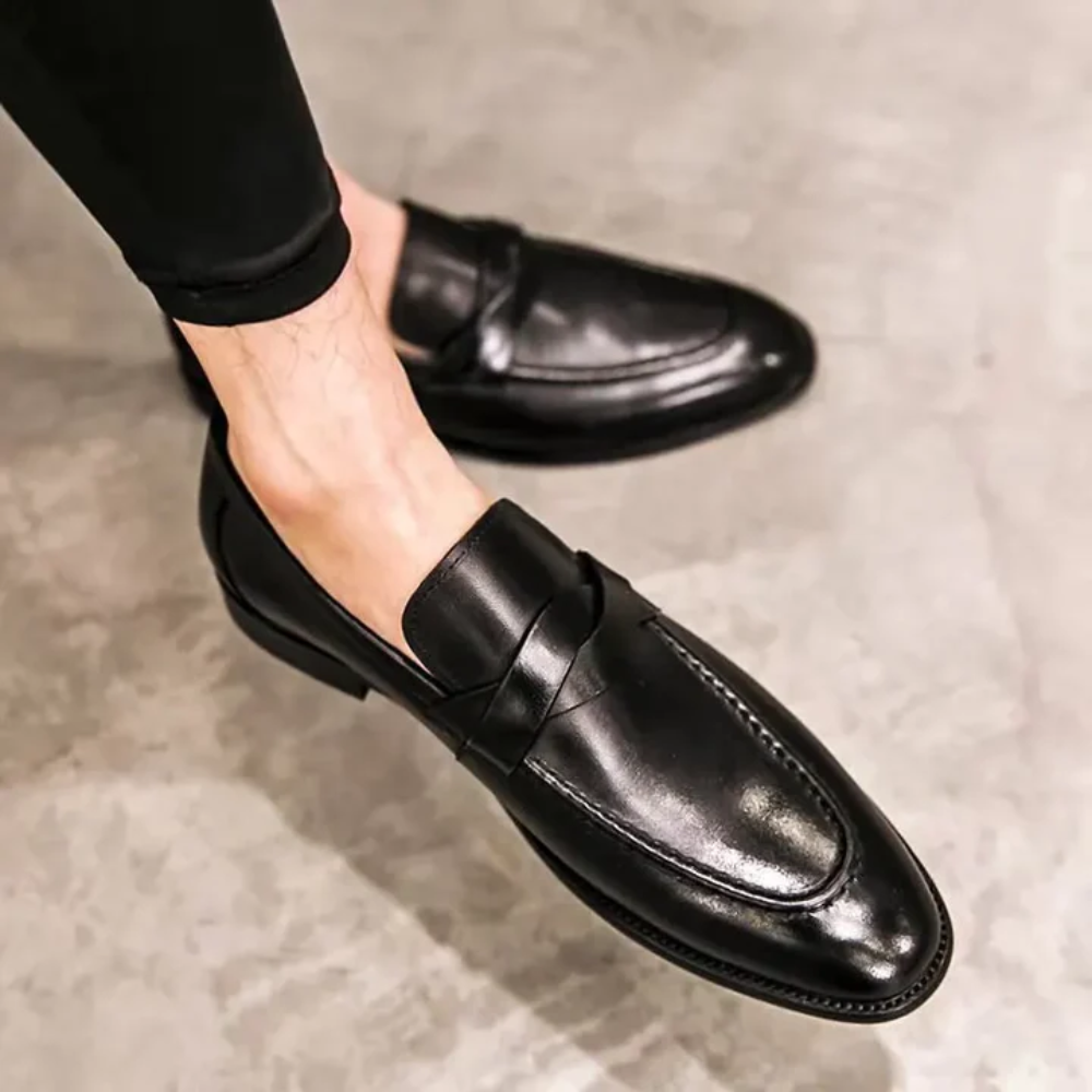 Elegante Leder-Loafer