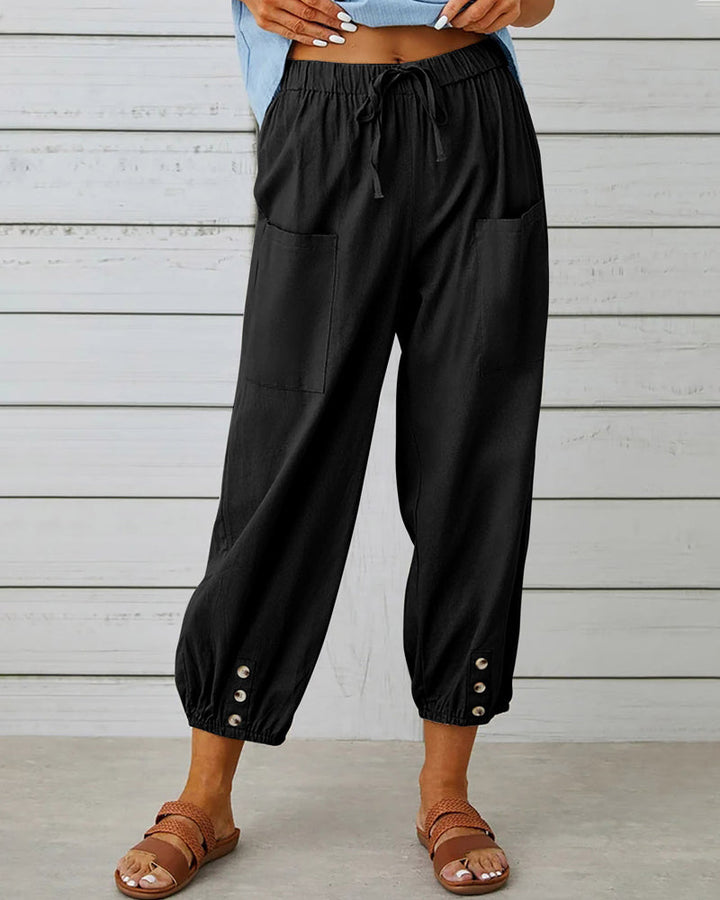 Adelheid | Trendige und Bequeme Lockere Hose