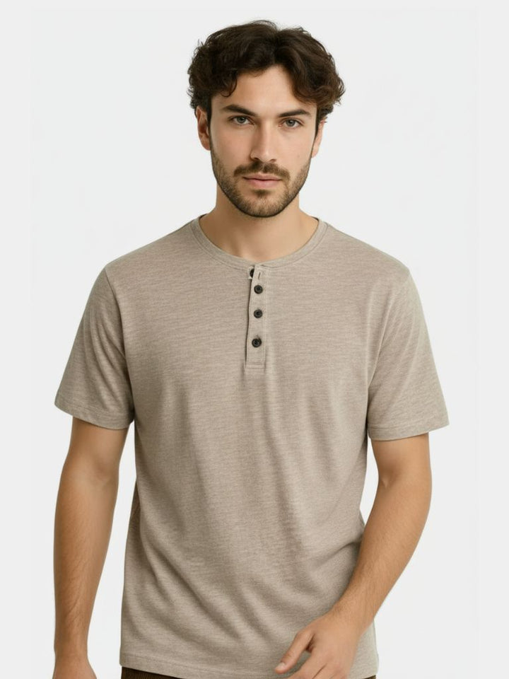 Adam | Premium-Henley-Shirt