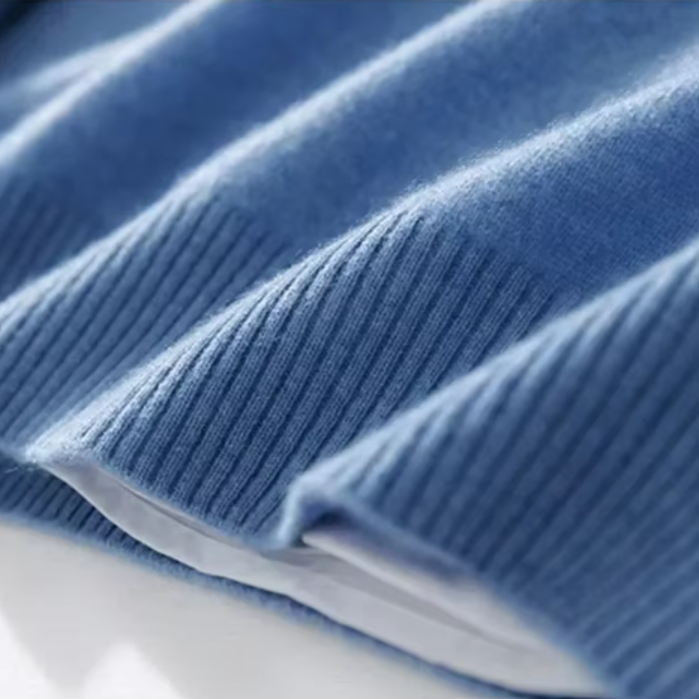 Eleganter Pullover mit V-Ausschnitt