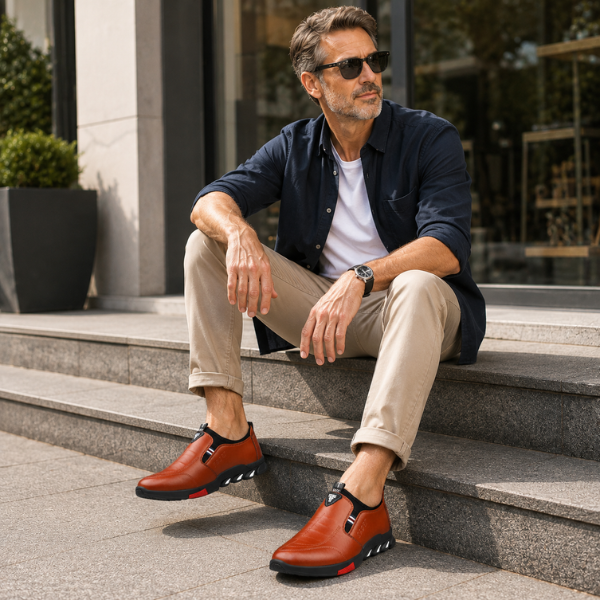 Elias | Elegante Herrenschuhe mit rutschfester Sohle