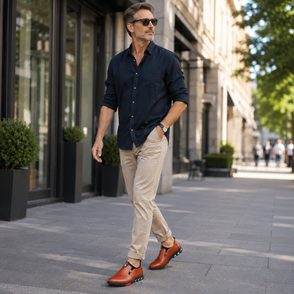Elias | Elegante Herrenschuhe mit rutschfester Sohle