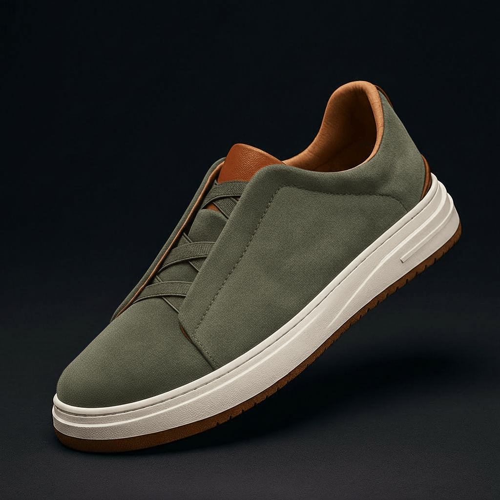 Sebastien | Eleganter Sneaker aus Wildleder