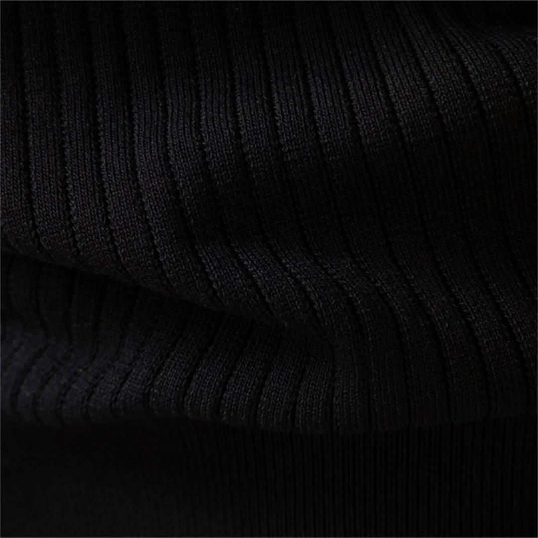 Kron | Geribde Henley-Shirt