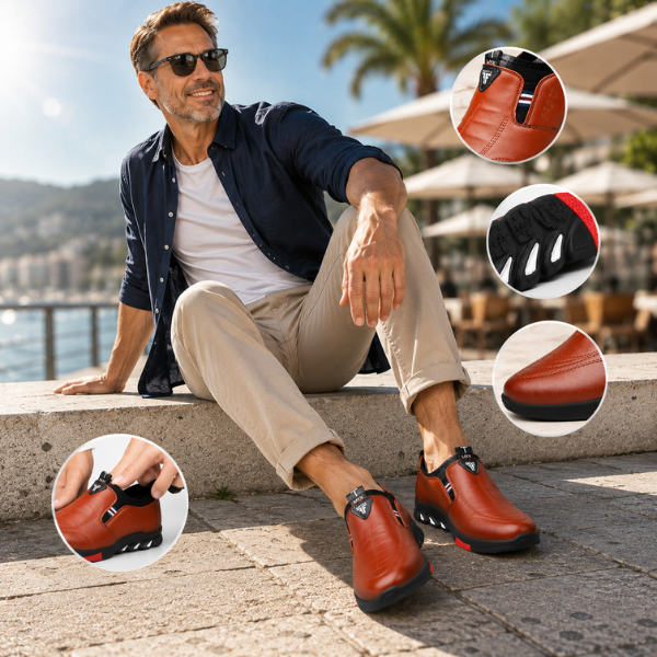 Elias | Elegante Herrenschuhe mit rutschfester Sohle
