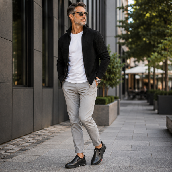 Elias | Elegante Herrenschuhe mit rutschfester Sohle