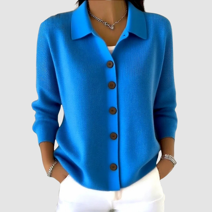 Riah™ Knopf-Oben Strickjacke