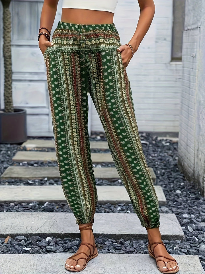 Amelie | High-Waist Hose – Boho-Chic für Deine Garderobe