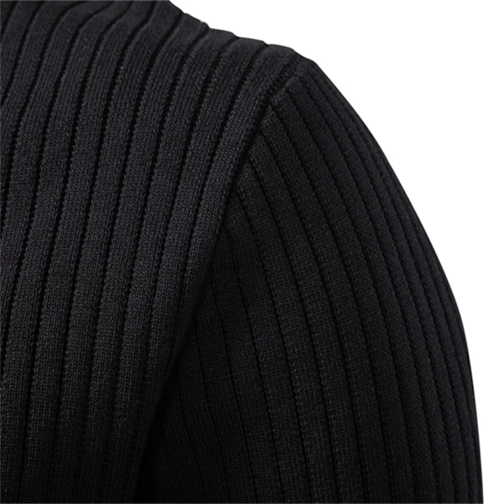 Kron | Geribde Henley-Shirt