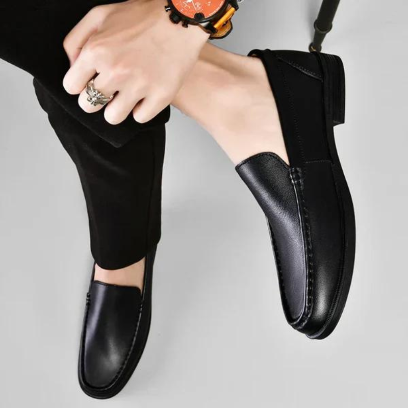 Elegante Leder-Loafer