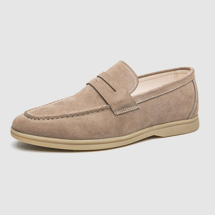 Firenze Chic Wildleder-Loafer