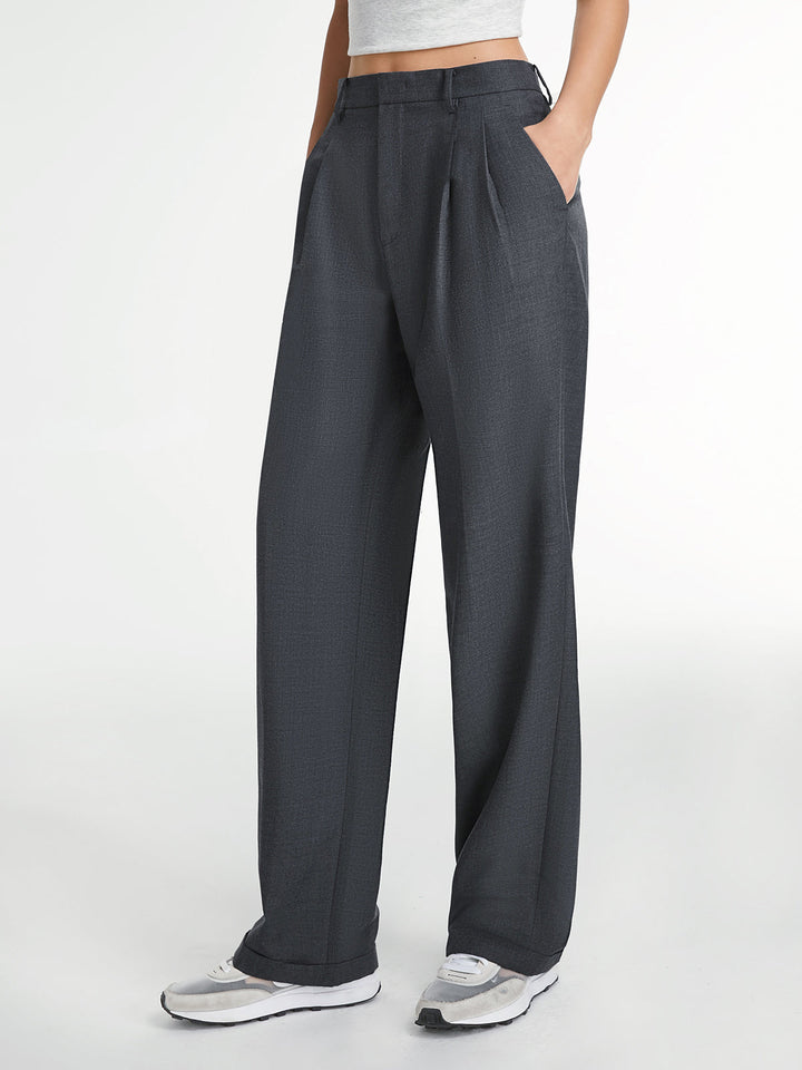 Gerade Anzughose Damen Regular Fit Business Alltag