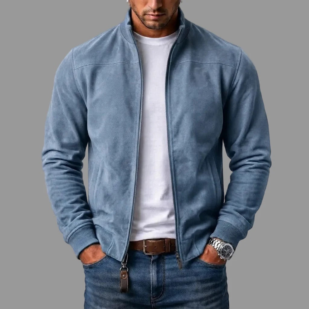 Varel | Wildleder Bomberjacke
