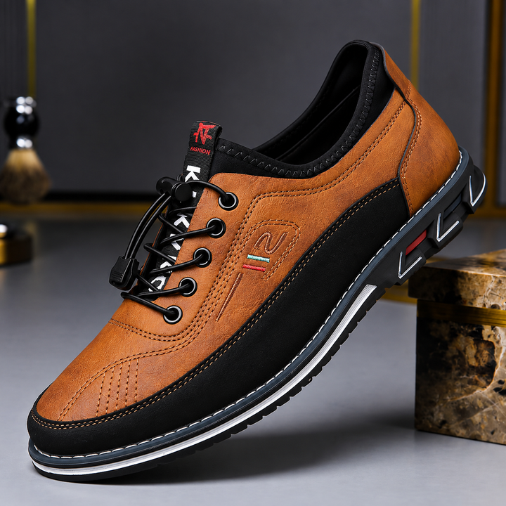 Oscar | Bequeme Leder-Slipper