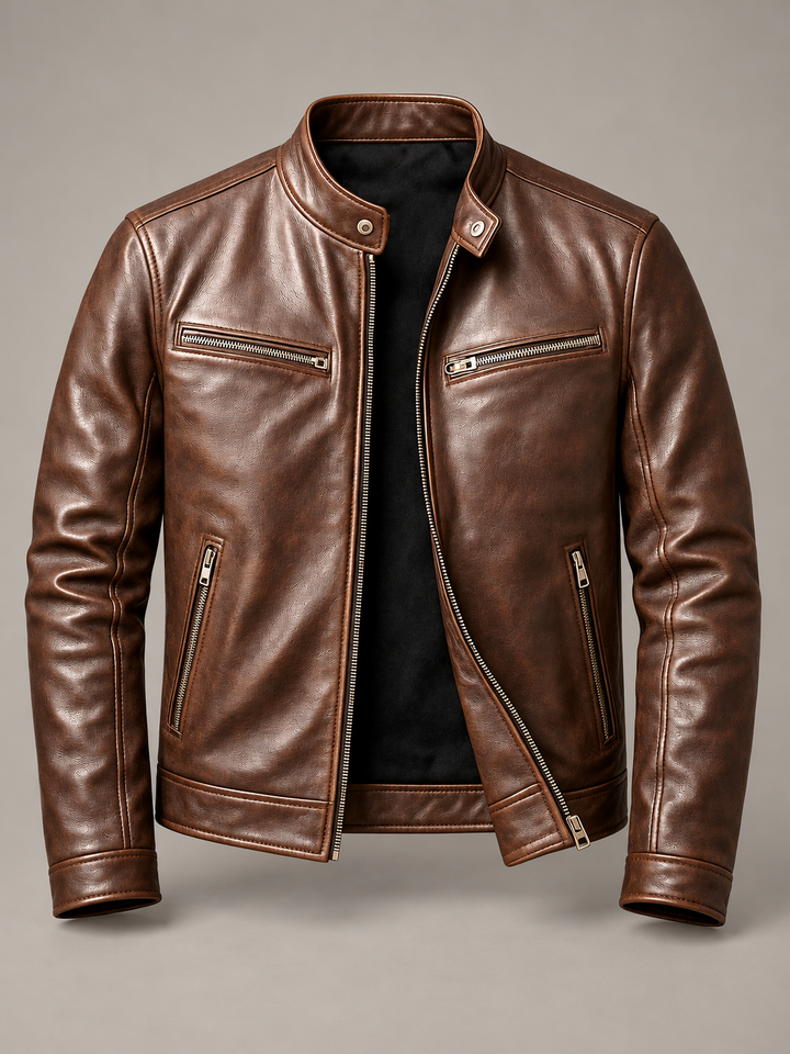 Guido Vintage-Lederjacke