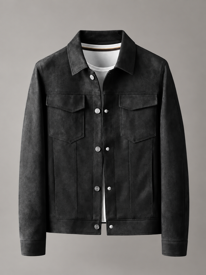 Dante Elegante Lederoptik-Jacke