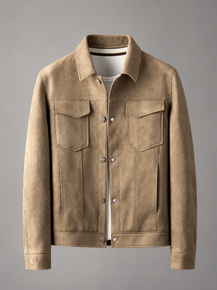 Dante Elegante Lederoptik-Jacke