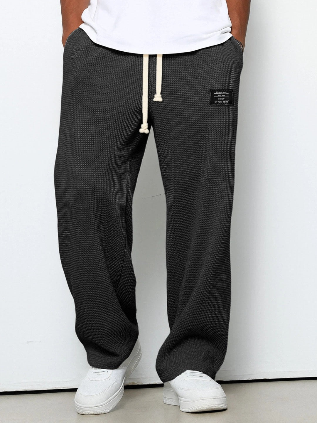 Gerald | Weite Hose mit verstellbarem Bund