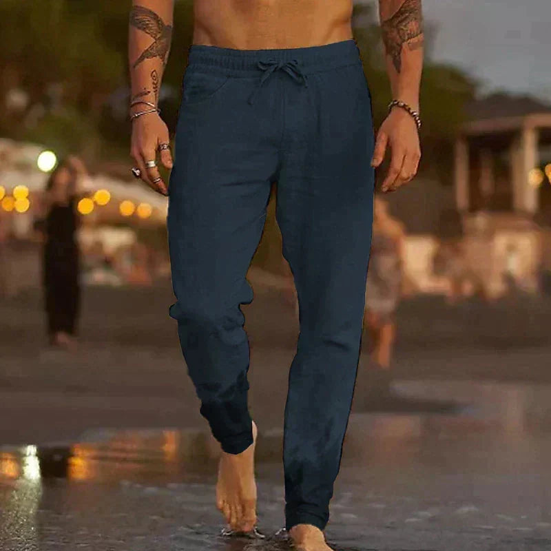 Alfredo | Luftige Leinenhosen