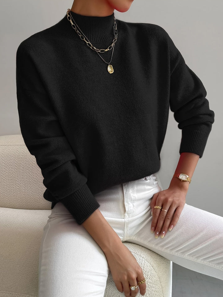 Harper | Weicher Mock-Neck Pullover