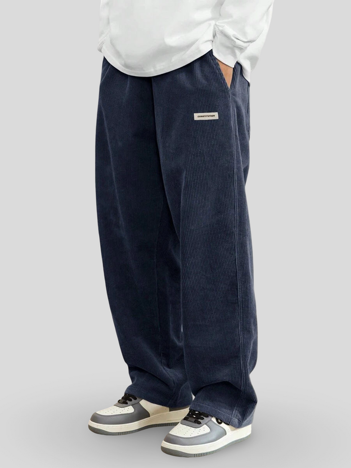 Lucas | Hose aus breit geripptem Cord