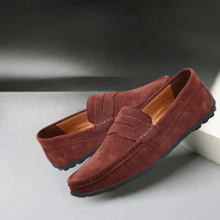 Lorenzo-Loafer aus Wildleder