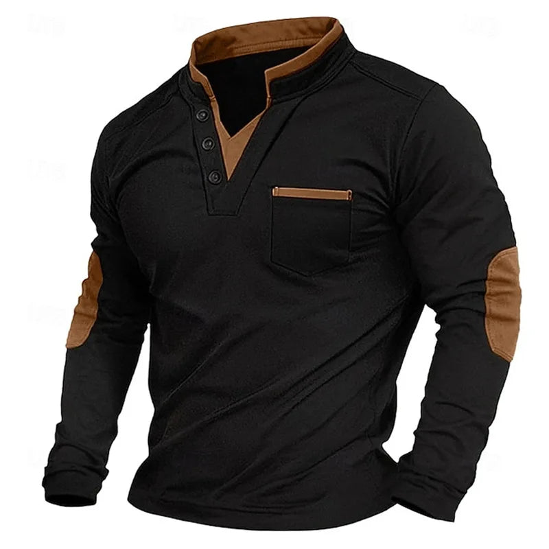 Herren Pullover mit V-Ausschnitt