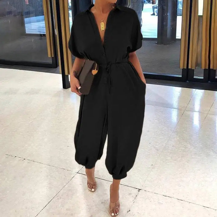 Olivia | Overall mit V-Ausschnitt