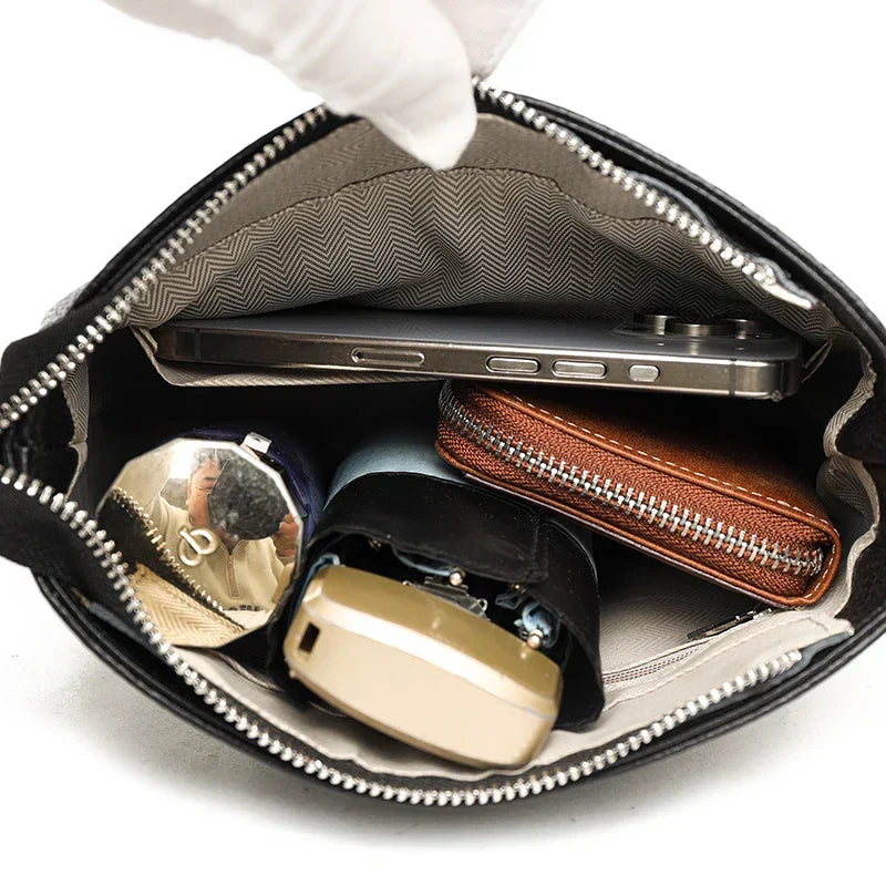 Matilda I Edle Leder Schultertasche