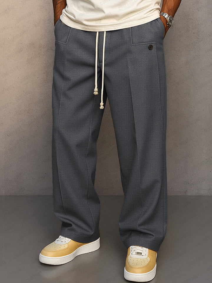 Bennett | Herren Relaxed Fit Hose – Knitterresistent