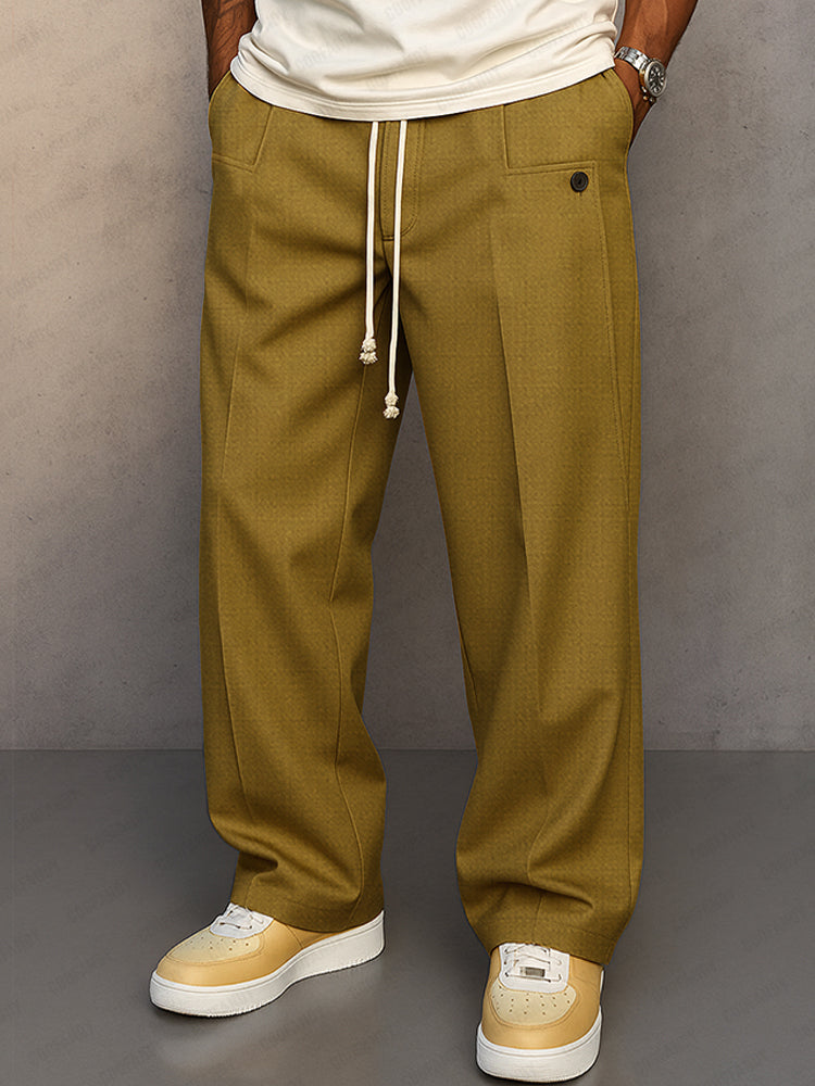 Bennett | Herren Relaxed Fit Hose – Knitterresistent