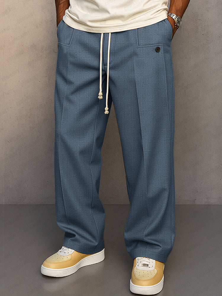 Bennett | Herren Relaxed Fit Hose – Knitterresistent