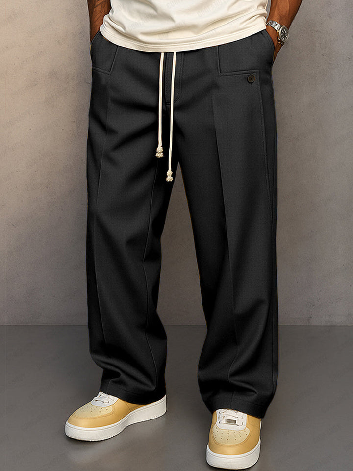 Bennett | Herren Relaxed Fit Hose – Knitterresistent