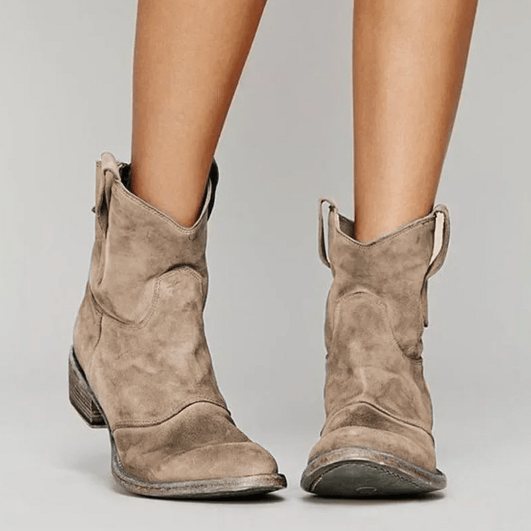 Charlotte | Wildleder-Orthopädische Stiefel