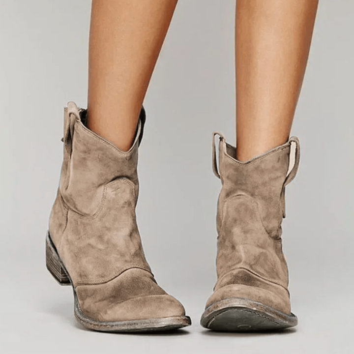 Charlotte | Wildleder-Orthopädische Stiefel